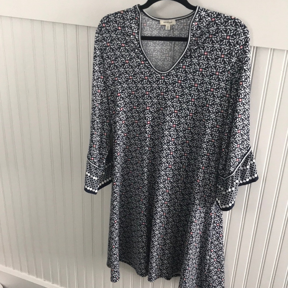 3/4 Bell sleeve dress